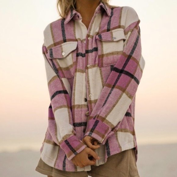 The Wild Clover Jackets & Blazers - ❌SOLD OUT❌STAYCATION PINK SHACKET